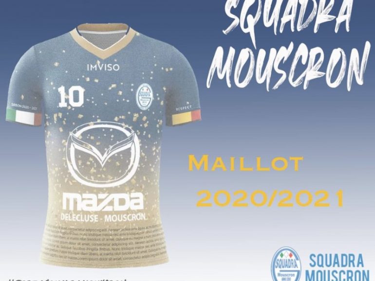 Le nouveau maillot de la Squadra Mouscron est connu…