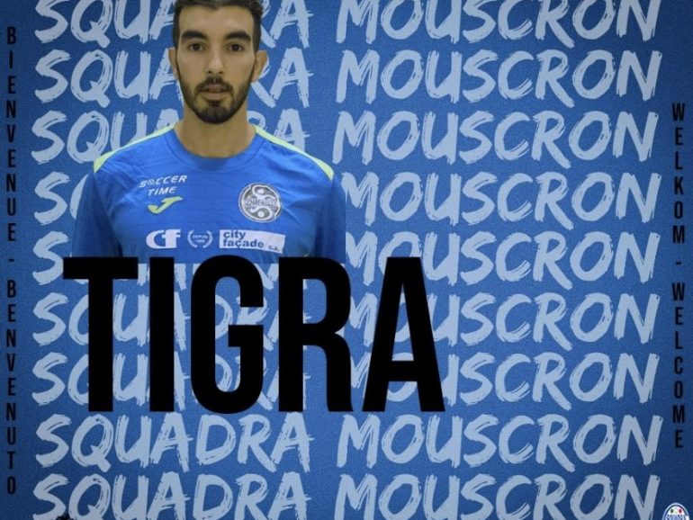 Soufiane Tigra est la dernière recrue de la Squadra Mouscron