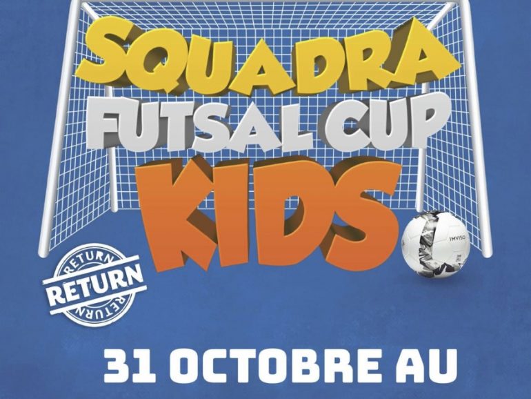 La Squadra Futsal cup Kids fait son retour à Dottignies.