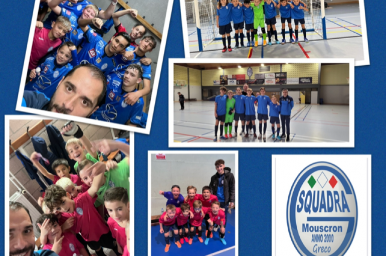 1ère journée de championnat pour notre école de jeunes