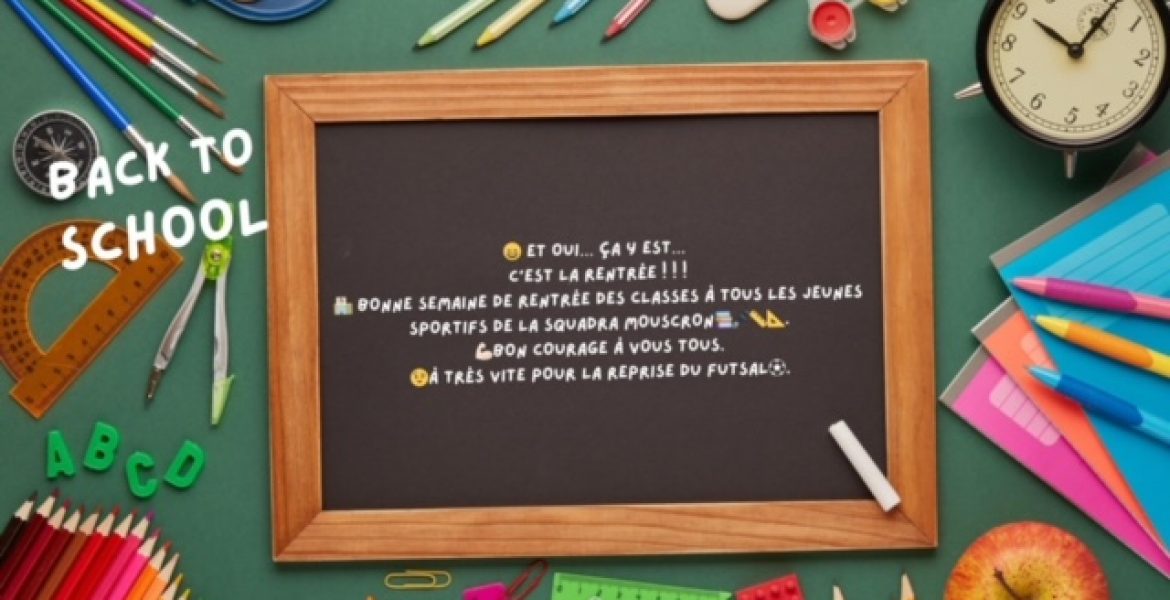 C’est la rentrée 😉